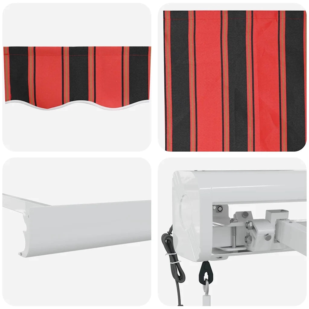 Tenda da Sole Arancione e Marrone 300 x 250 cm 3329950