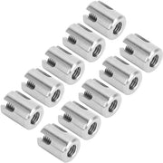 Set di Clip per Cavo in Acciaio Inox da 10 Pezzi - Clip per Cavo - Clip per Cavo per Tramite - Bevande per Interno/Esterno - Bevande Fissa - Bevande per Cavo