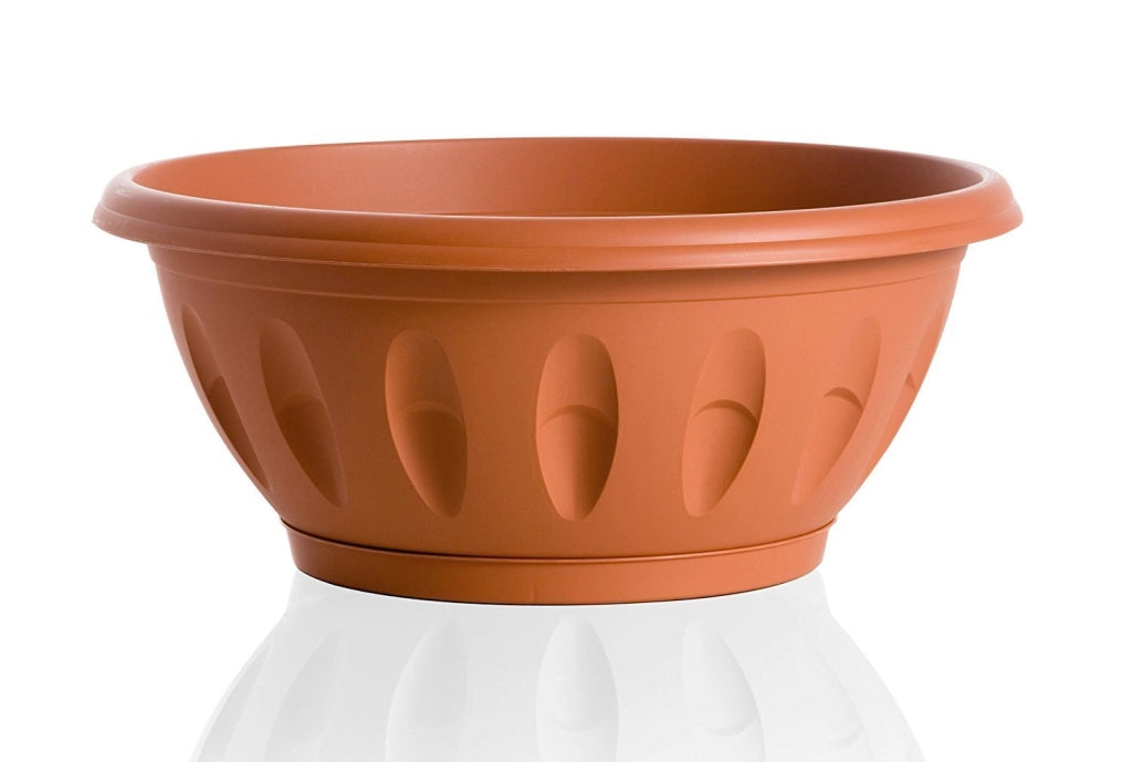 VASO DA GIARDINO ALBA CIOTOLA CON SOTTOVASO 50CM