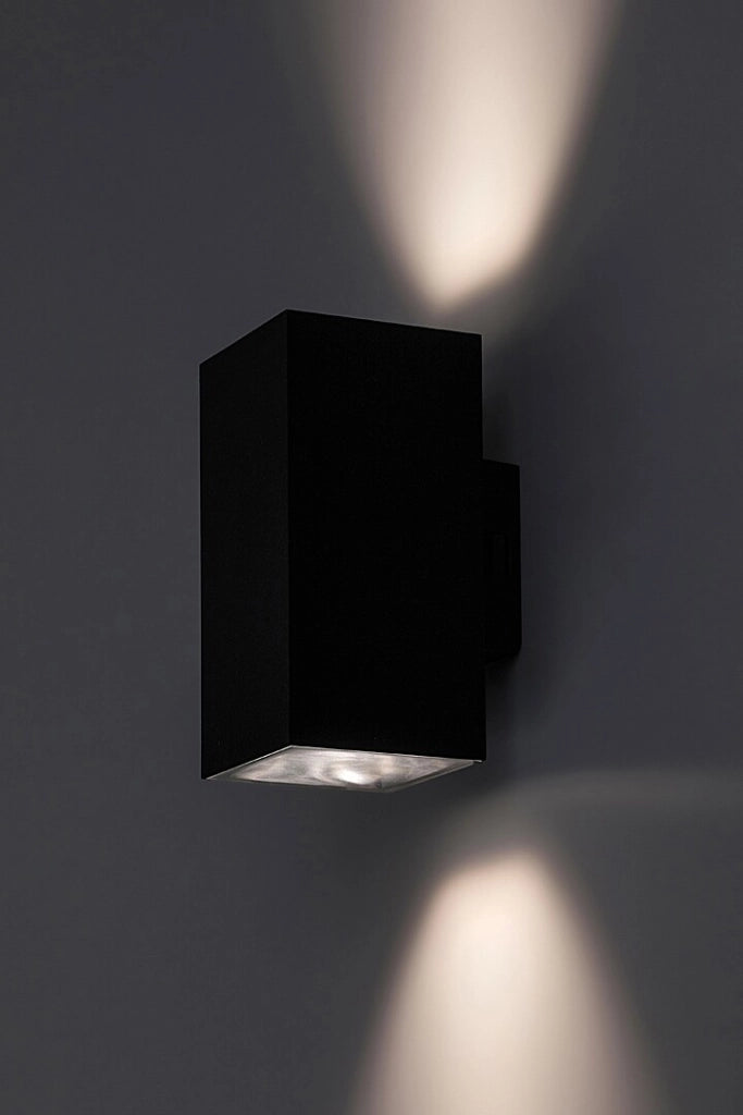 Applique esterna nera quadrata LED 18W IP65 Urfa Rabalux