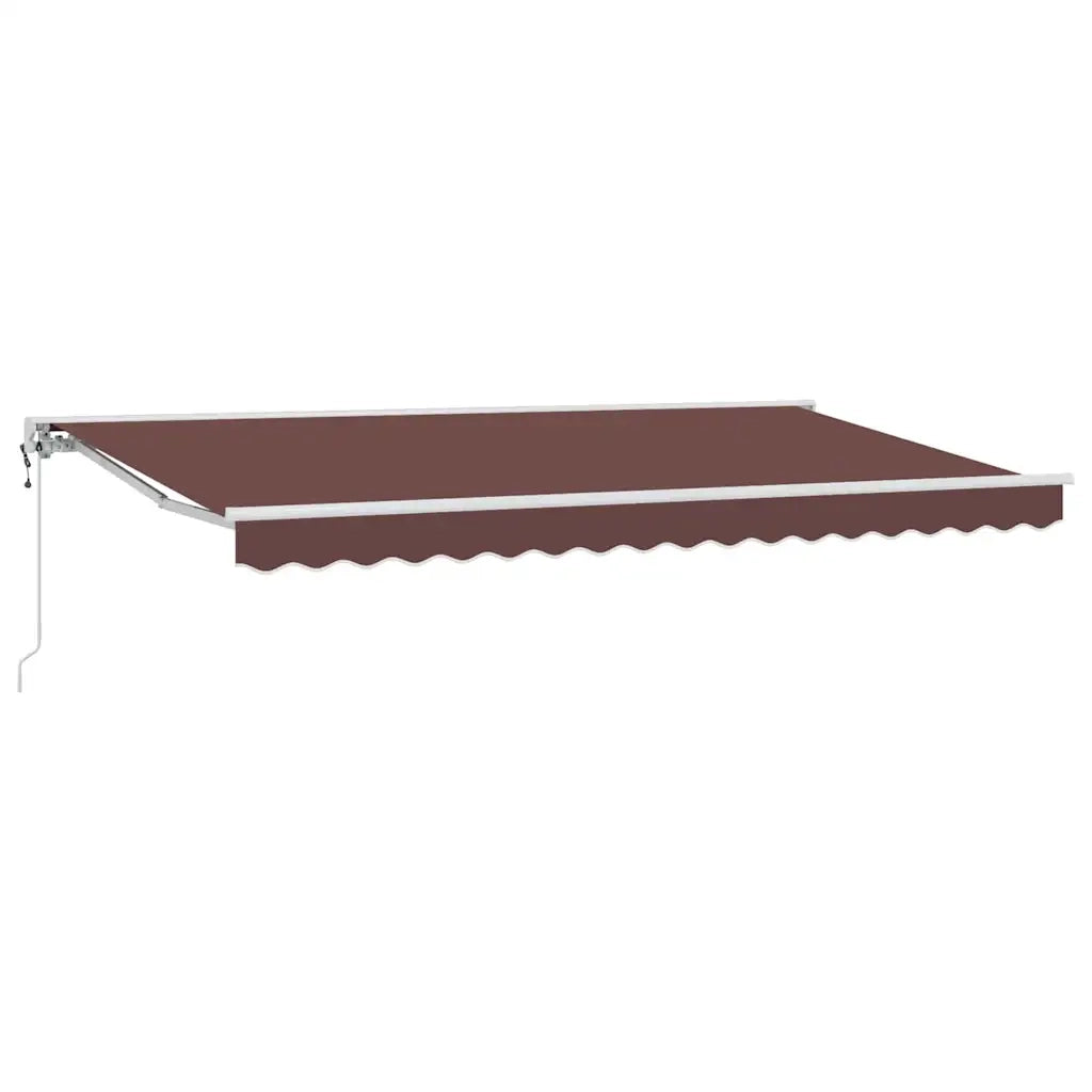 Struttura della tenda Marrone 400 x 200 cm 3329818