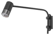 Applique Zircon 5072 GU10 nero opaco interruttore Rabalux