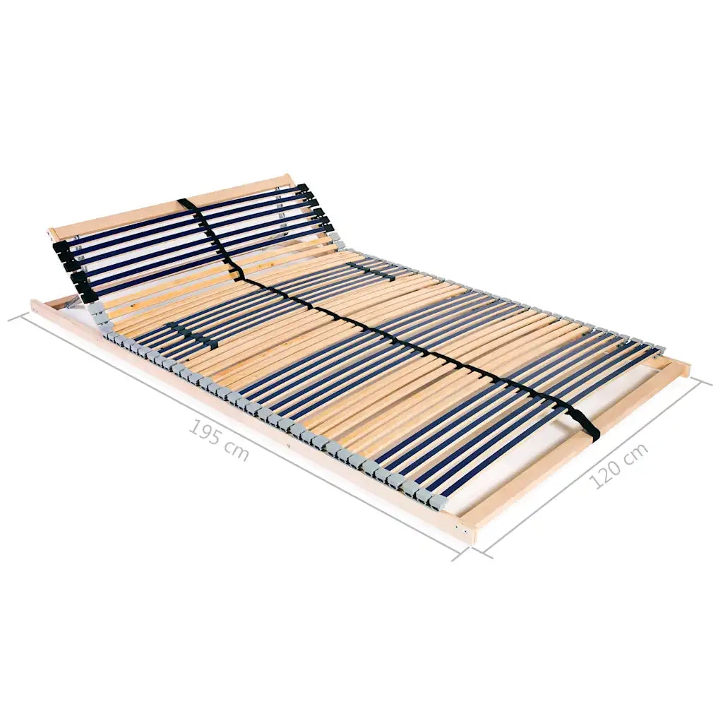 Rete a Doghe 7 Zone senza Materasso con 42 Doghe-Struttura Letto a Doghe 120x200 cm 423738