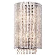 Applique Galina glamour cromo cristalli K9 2xG9 Endon