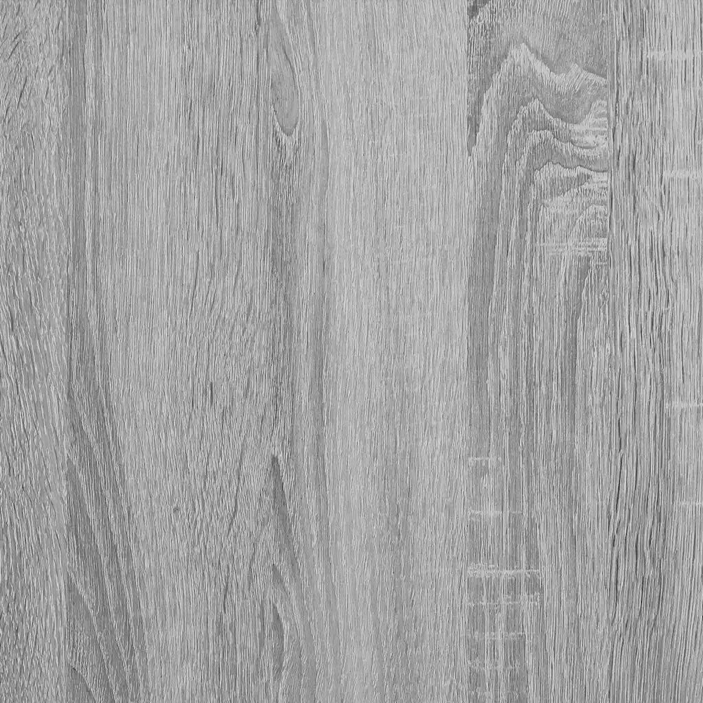 Letto singolo | Letto per adulti | Giroletto Grigio Sonoma 90x190 cm in Legno Multistrato