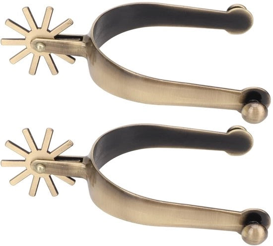Spolverini da Cavallo Vintage Western - 2 Pezzi - Rame - Pignone di Fine - Uomo - Equitazione Competitiva - Spolverini da Cavallo