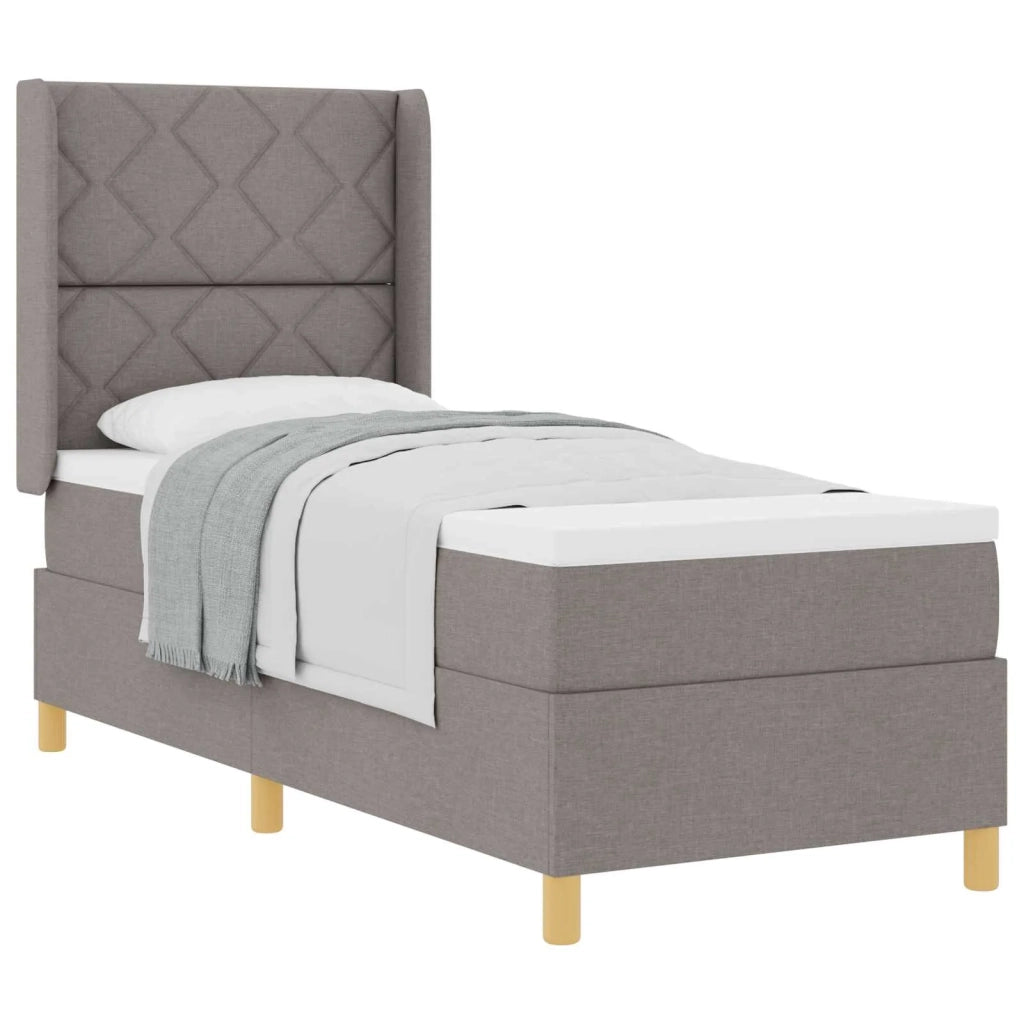 Letto a molle con materasso Talpa 80 x 200 cm Tessuto 3341865