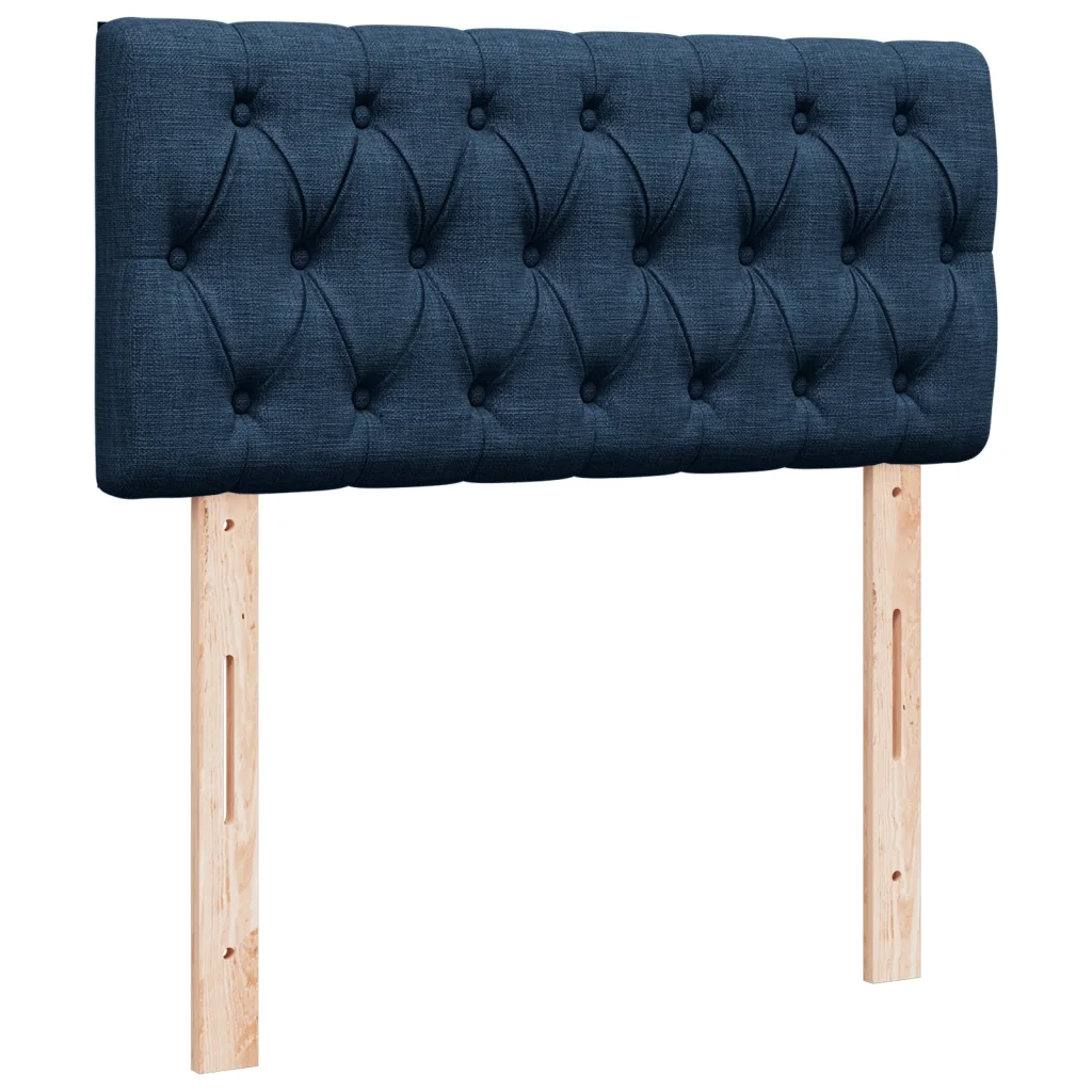 Giroletto a Molle con Materasso Blu 100x200 cm in Tessuto 3286992