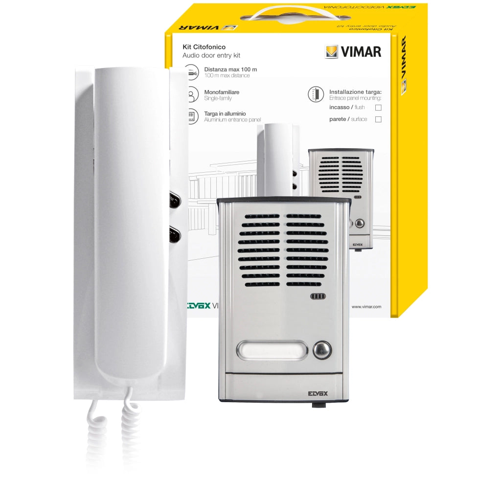 Kit citofonico per impianto monofamiliare Vimar