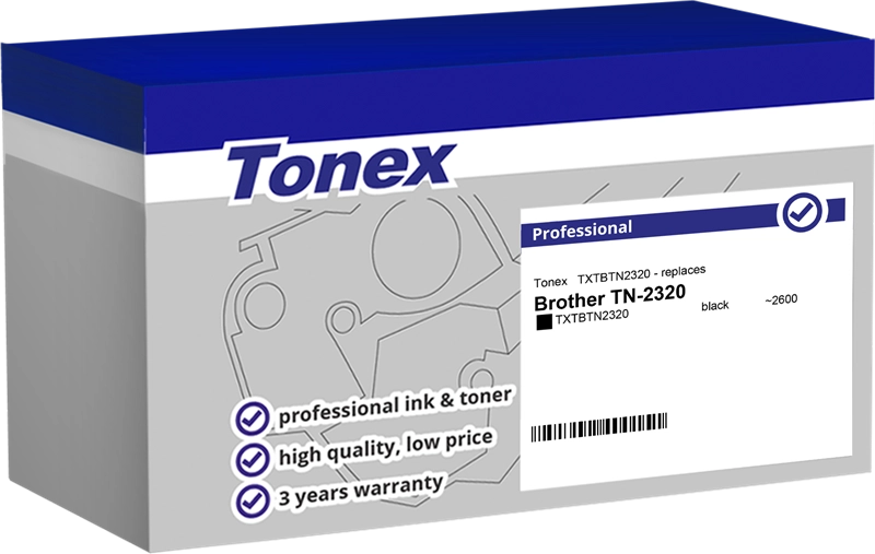 ORIGINAL Tonex toner nero TXTBTN2320 ~2600 Seiten