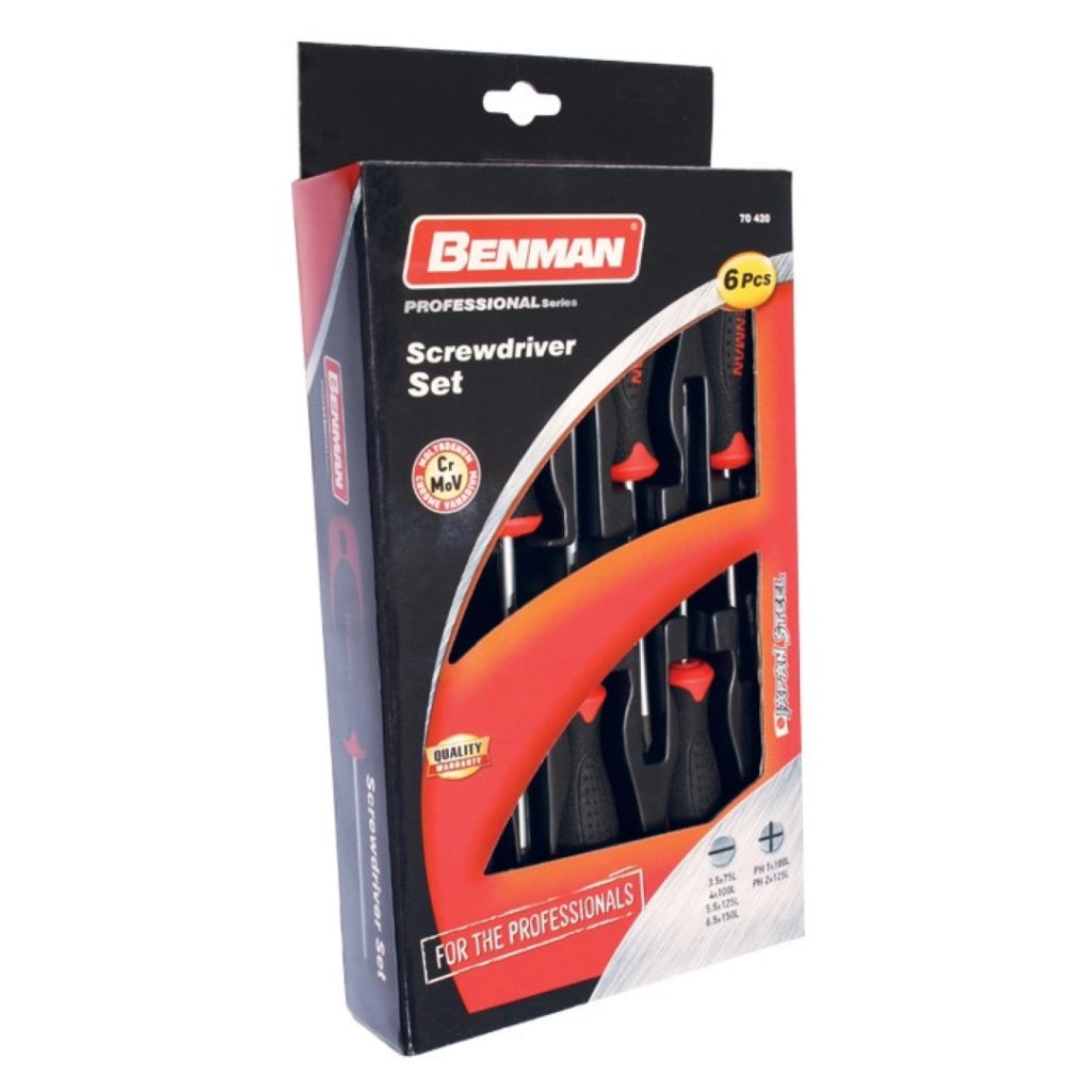 Cacciaviti Benman Set 6 Pezzi Ph (1100-2125-2.575- - Ff Group
