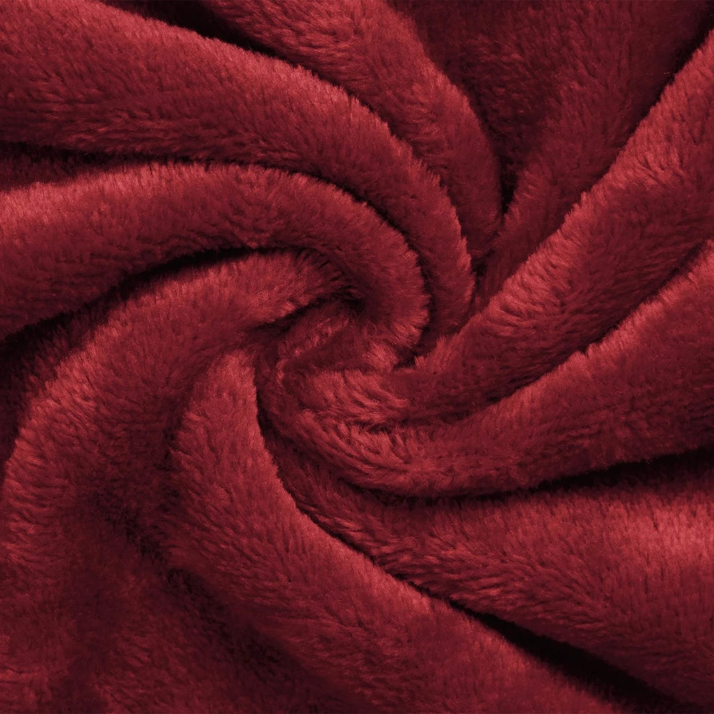 Felpa coperta Rosso Bordeaux L Pile e Flanella CFW4824282