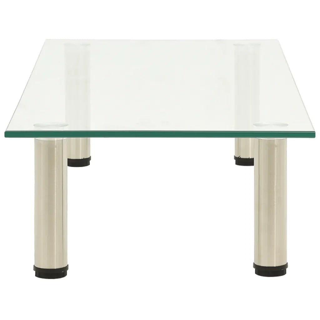 TV | Armadietto TV | Mobile Porta TV Stand Transparent 80x35x17 cm Tempered Glass