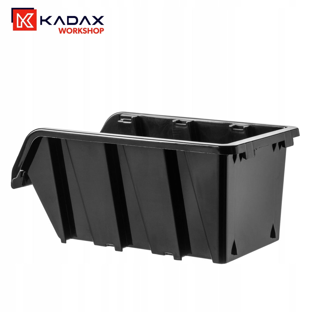 Vassoio organizer in plastica KADAX per officina, dimensioni 490x298x210 mm