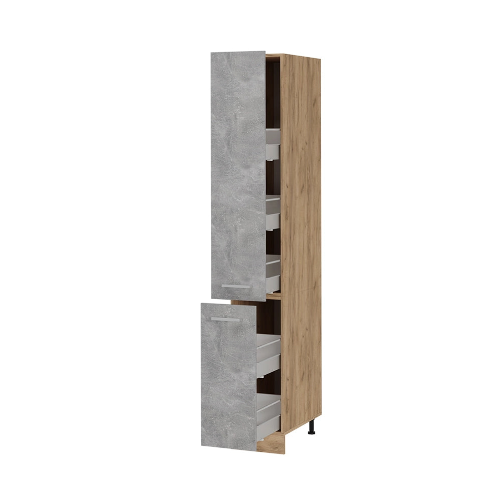Vicco Armadio da farmacia Calcestruzzo 30 cm