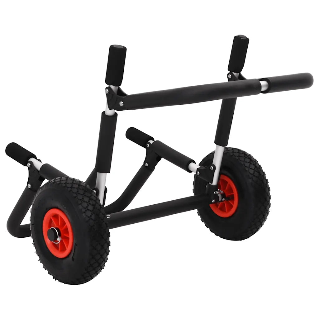 Carrello SUP per 2 Tavole da Surf Pieghevole 90 kg in Alluminio 94872