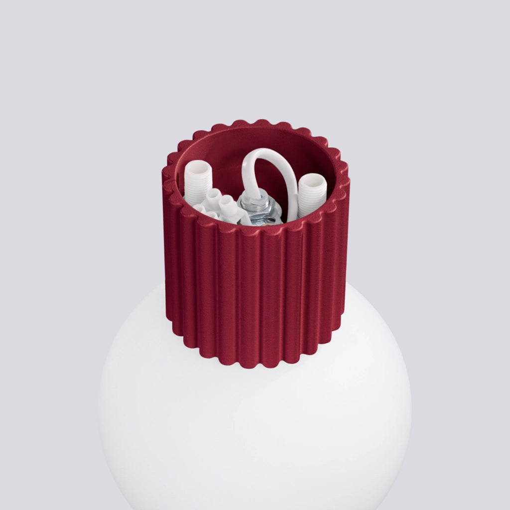 Lampada da parete HALO bordeaux IP44