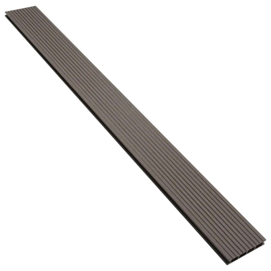 Pavimento da Deck 78 pcs Marrone Scuro WPC 3444793