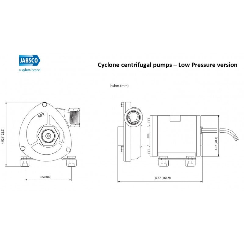 POMPA CYCLONE LP 12V BSP 50840-2012