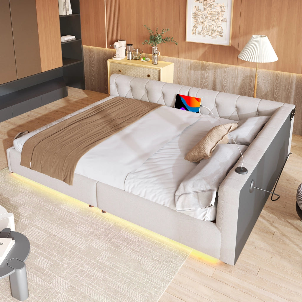 Divano 140x200 beige - Xylo