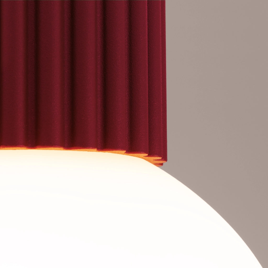 Lampada da soffitto HALO bordeaux IP44