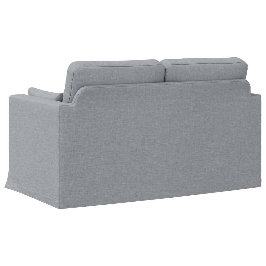 Divano Grigio chiaro 139 x 78 x 80 cm Tessuto 42024355