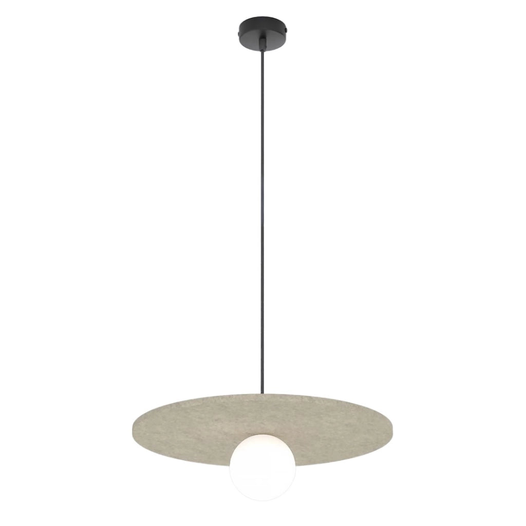 Lampada a sospensione CALMA beige feltro 1xG9 Emibig