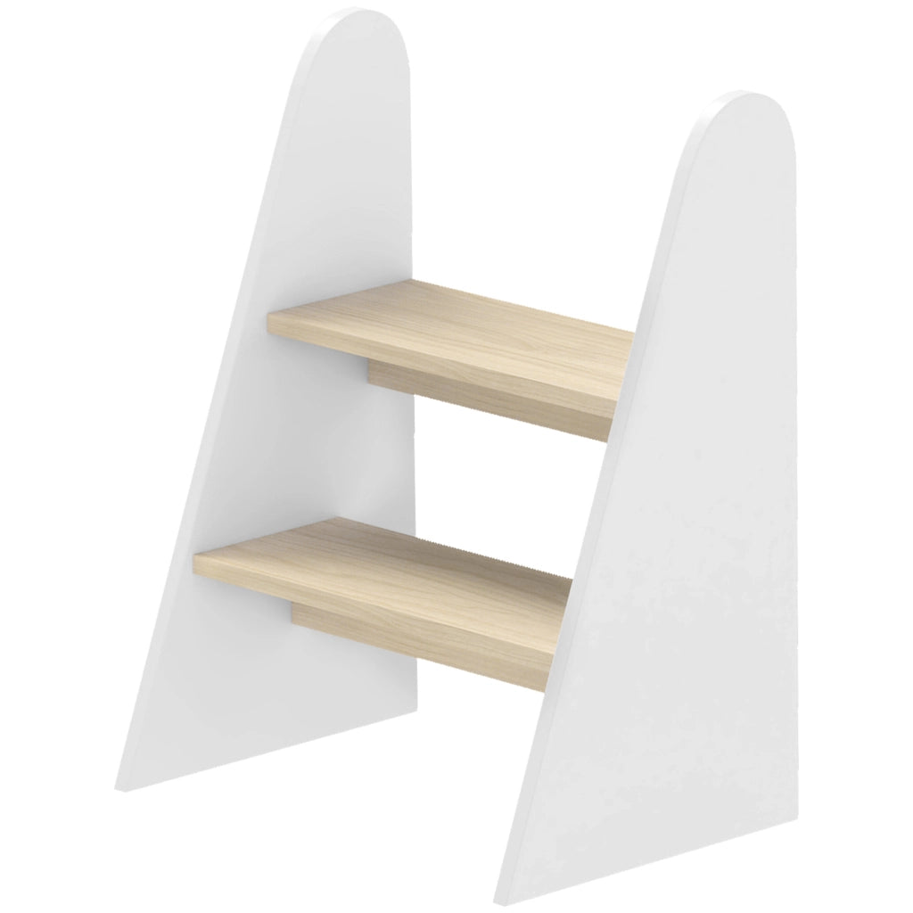 Sgabello 2 gradini bambini 3-8 anni ¨C Xylo ¨C legno bianco portata 20kg