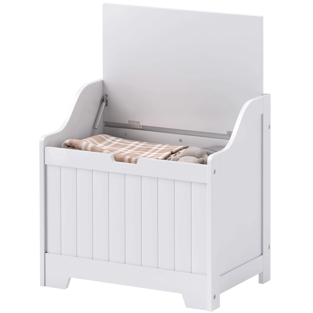 Cassa in legno con coperchio ¨C Minimal ¨C bianco