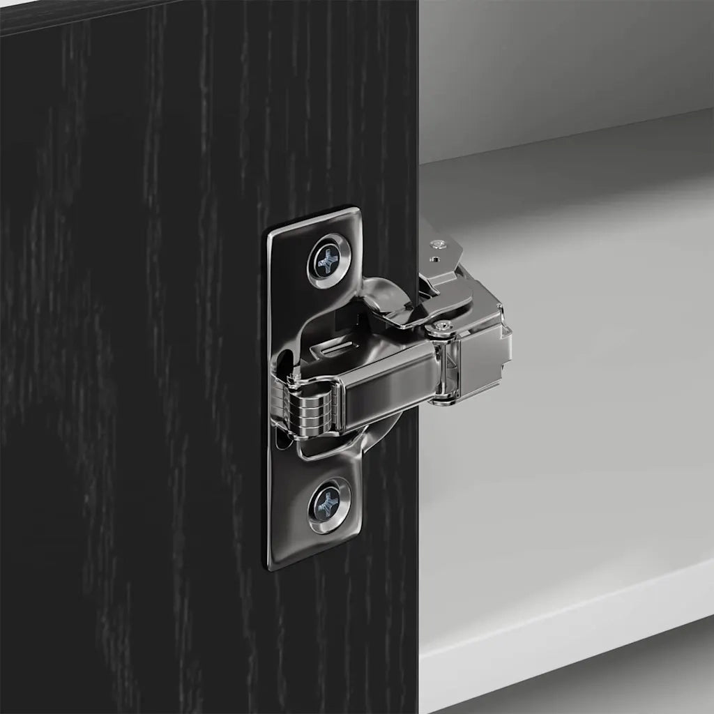 Armadio pensile Rovere Nero e Bianco 57 x 57 x 40 cm 884187