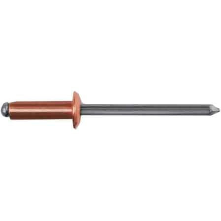 RIVETTO A STRAPPO 'RAME' 3,2x7 mm - Confezione 100 pezzi