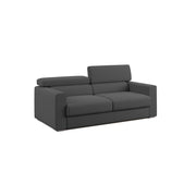 Dylan Divano con pouf estraibile 158 cm antracite