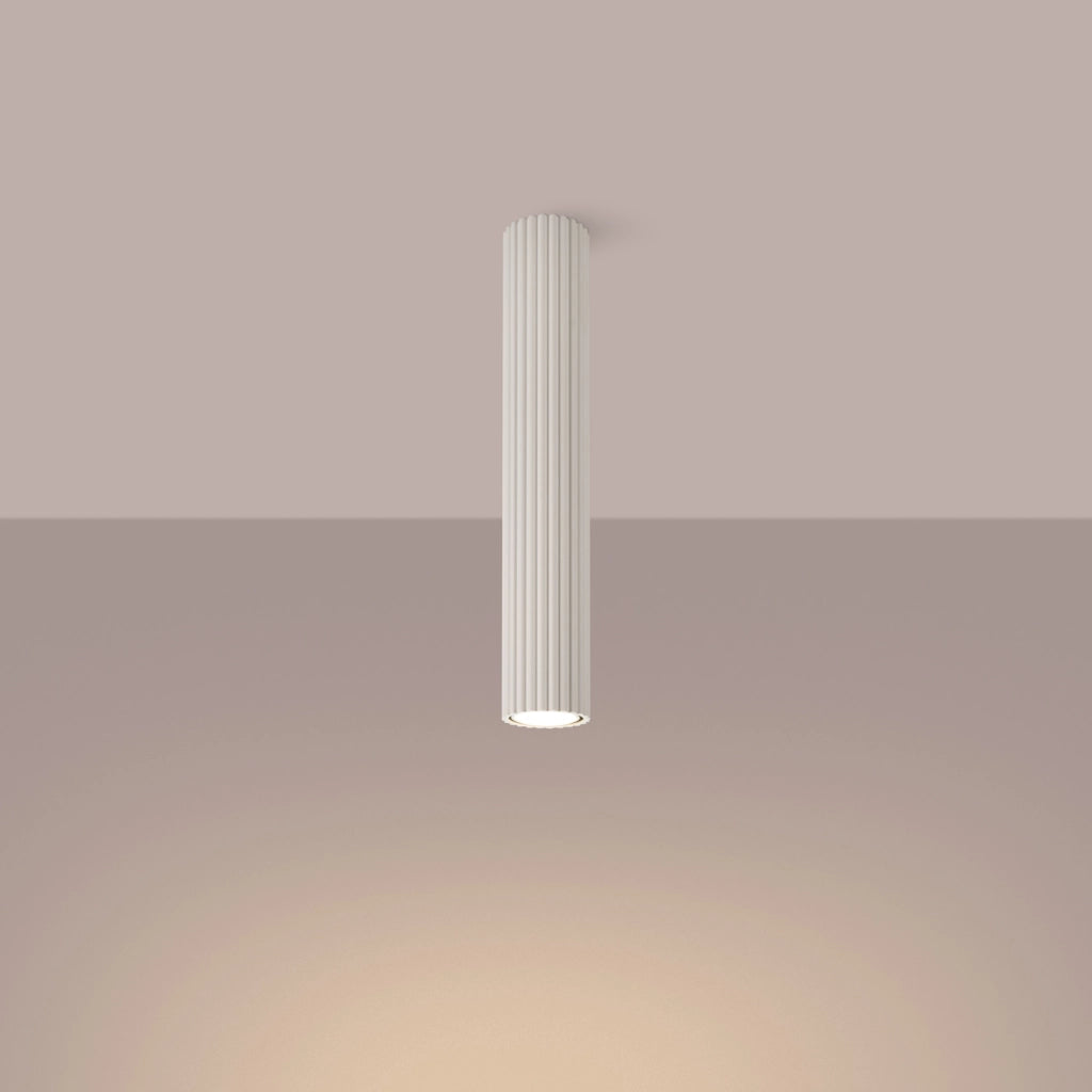 Lampada da soffitto KARBON 40 beige