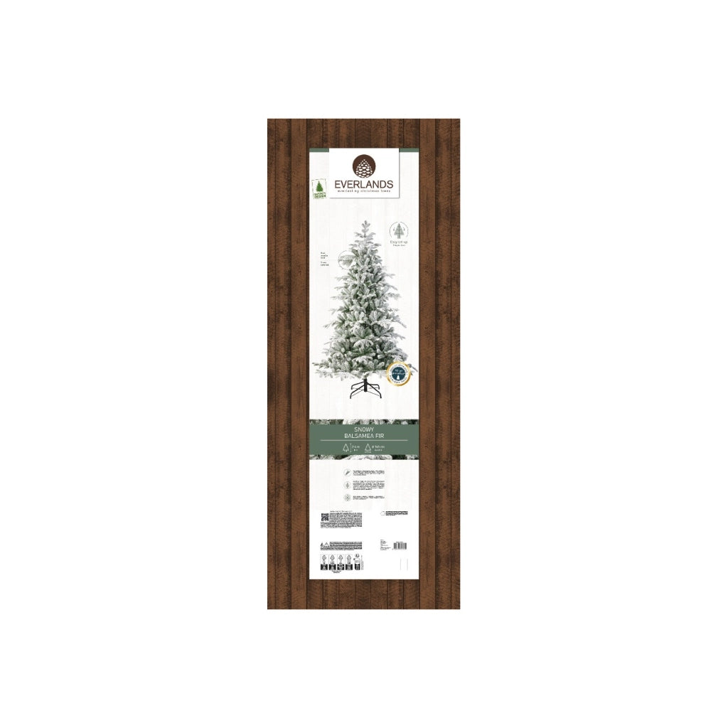 Albero Balsamea Fir innevato D145 H240cm