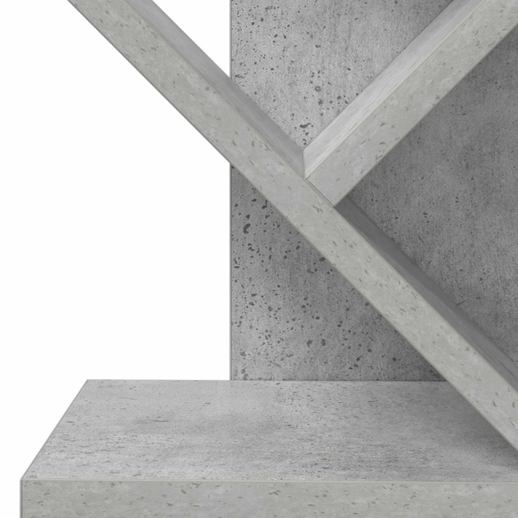 Scaffale per Libri ad Albero 6-Scomparti 30 x 18 x 100 cm 8012375