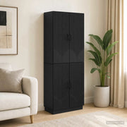 Set di armadi 2 pcs Nero Legno ingegnerizzato 3416782