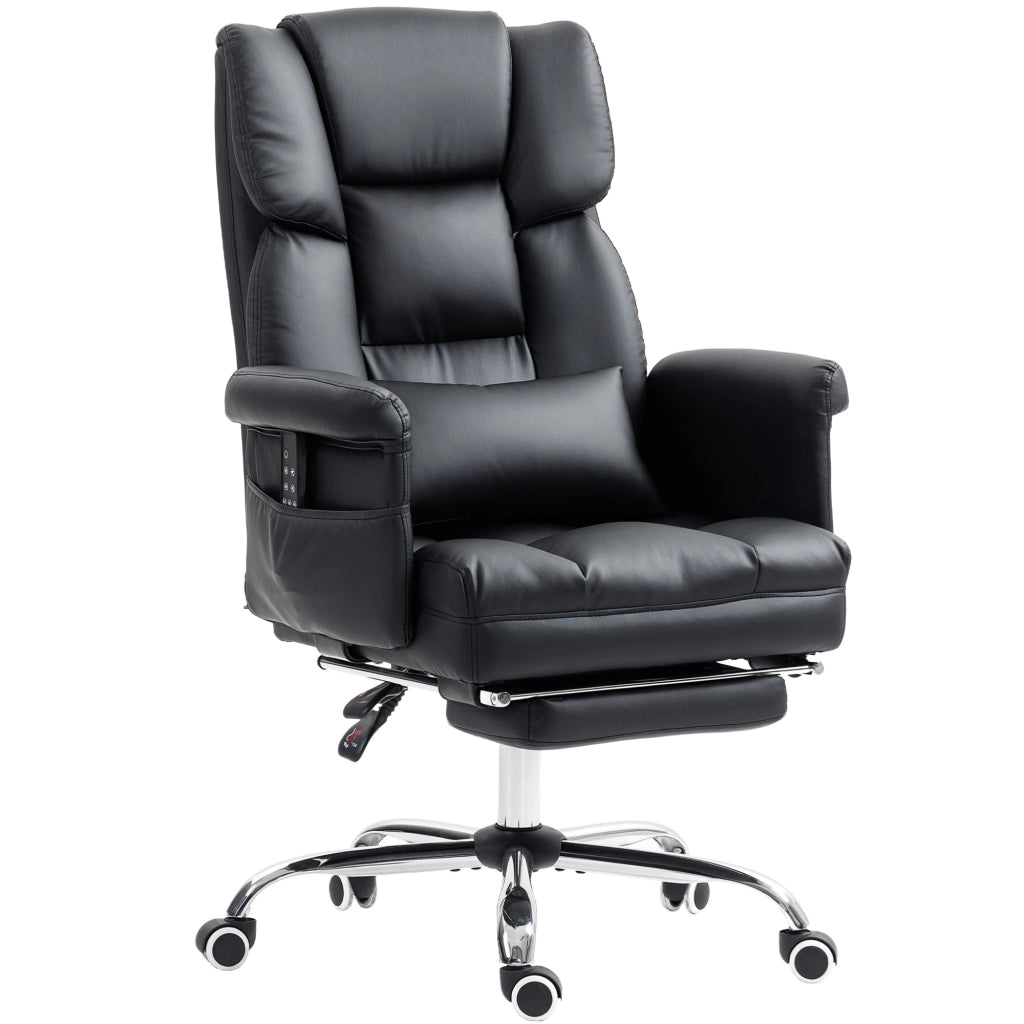 Sedia da ufficio con massaggio ¨C zephmum ¨C struttura nera