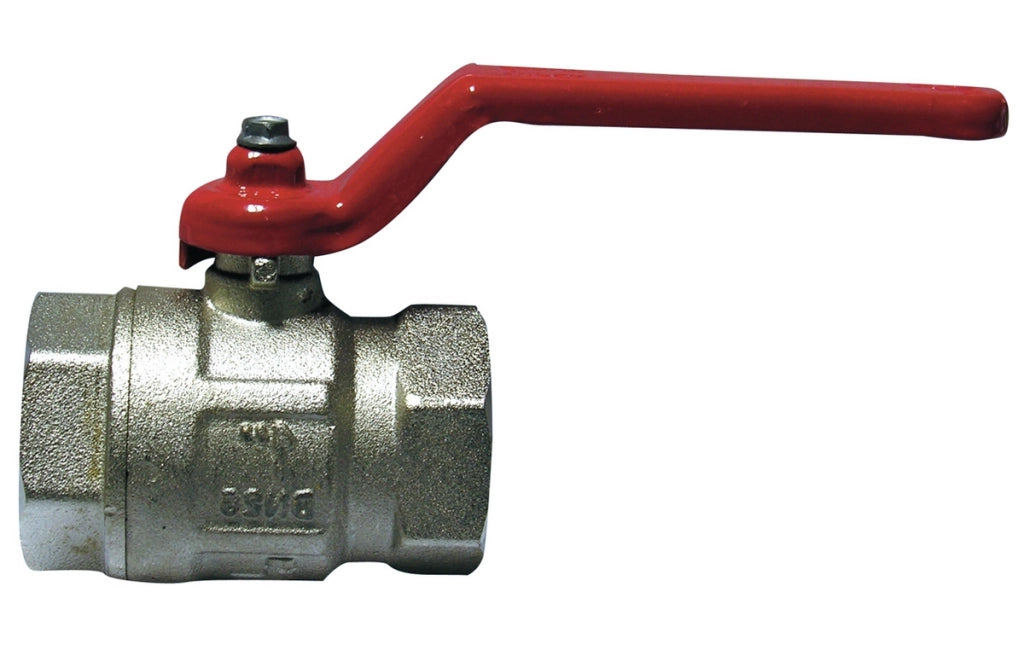 VALVOLA A SFERA FF C/LEVA ROSSA- 2 (DN 50) 25 bar/362.5 psi- ITAP- pezzi 1