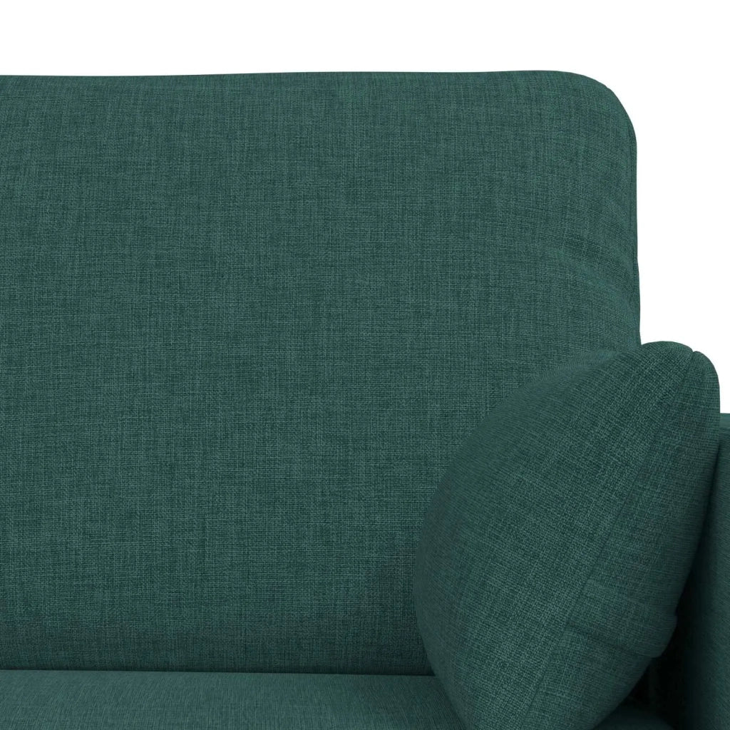 Set di divani 2 pcs Verde Scuro 158 x 78 x 80 cm Tessuto 3407540