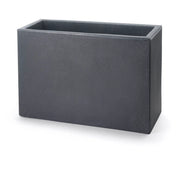 Fioriera Rettangolare colore Antracite 60x24 5 CM H 24 5 mod. Schio Cassa