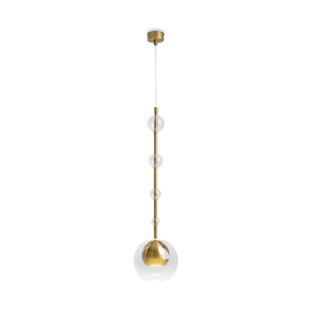 Maytoni Lampada a Sospensione Moderna Ros 1 Luce GU10 ottone metallo