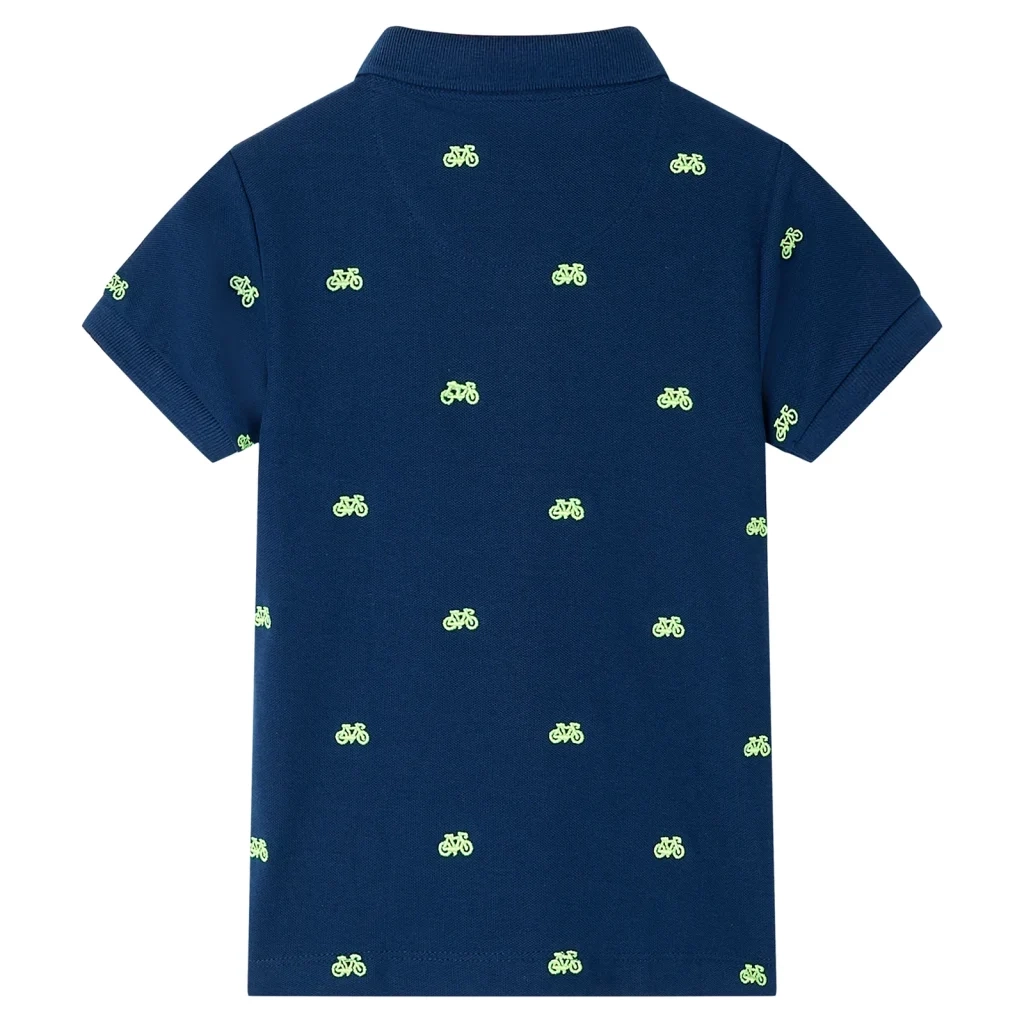 Polo da Bambino Blu Marino 104 12160