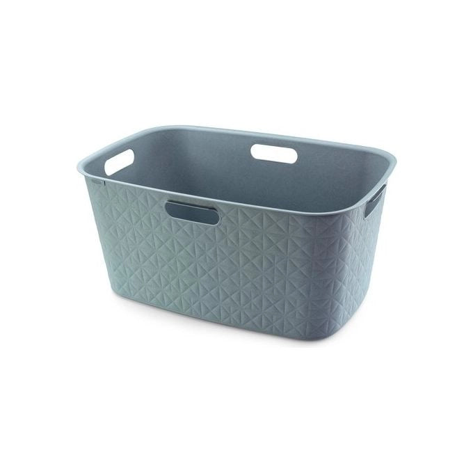 Curver 17212791 Softex Cesta Portabiancheria 45 l 70% Riciclato colore Verde Acqua