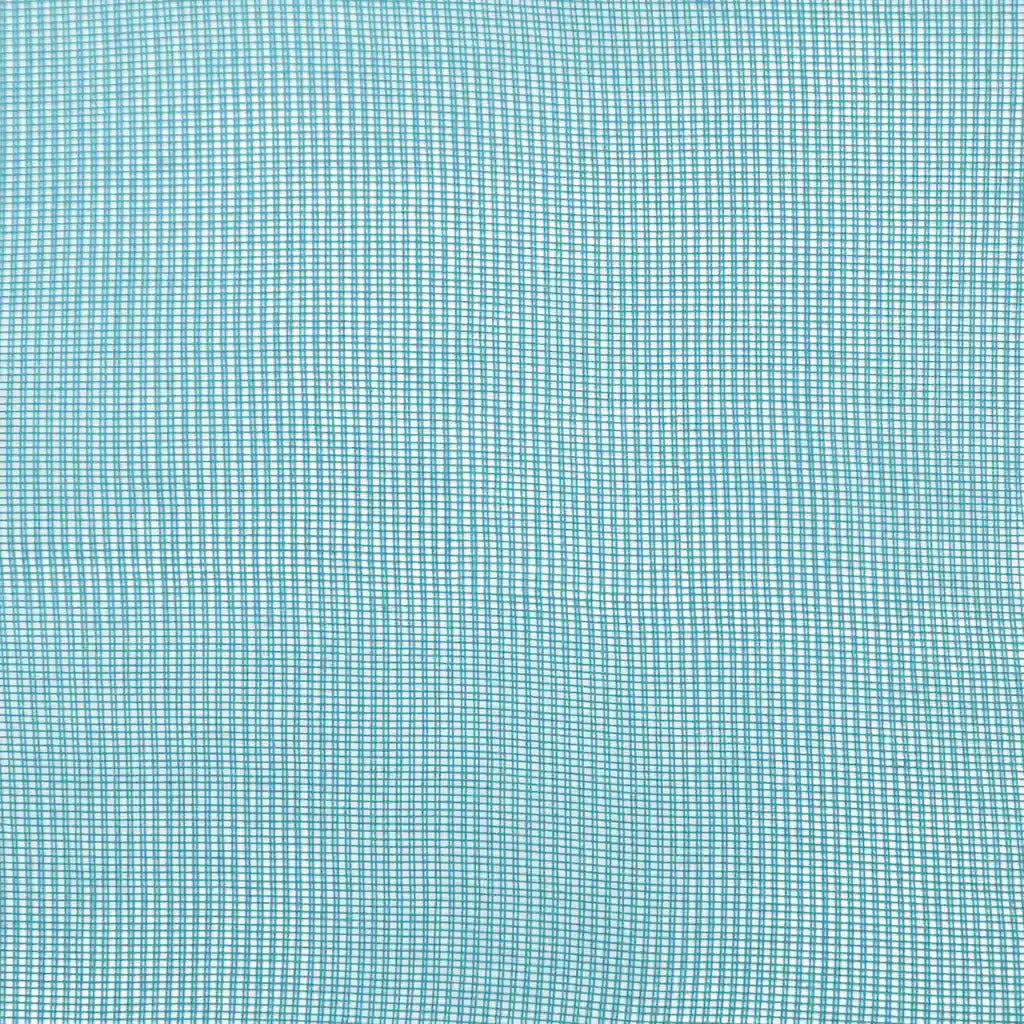 Tende in Voile con Passanti 2 pz Turchese 140x175 cm