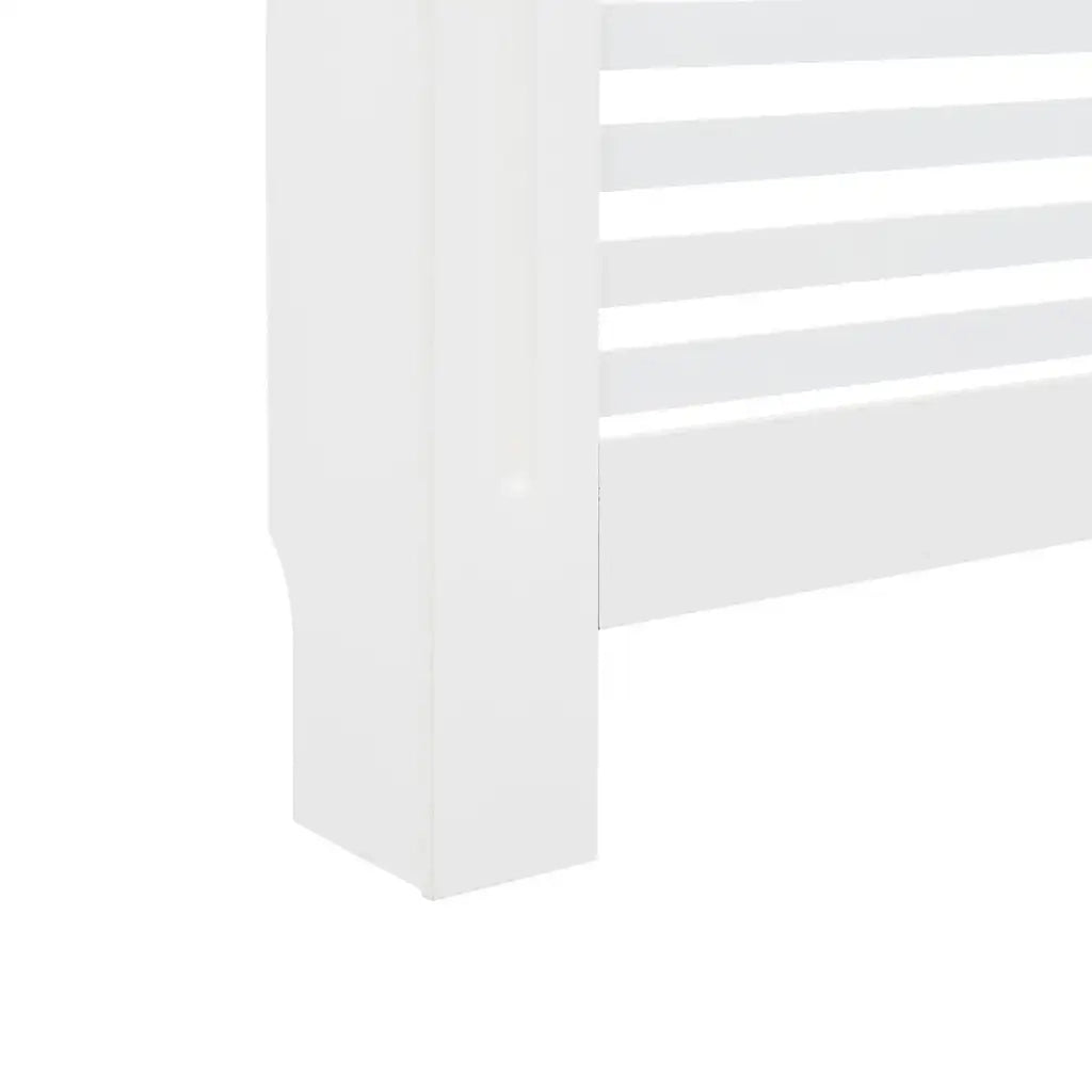 Copertura per Radiatore Bianca 112x19x81,5 cm in MDF 284320