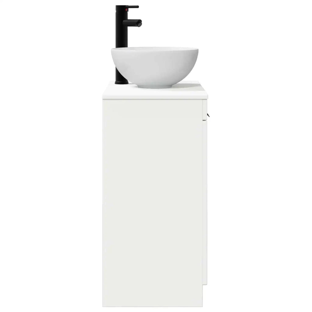 Mobile da bagno con lavabo Bianco Lucido 54 x 35 x 83 cm 890142
