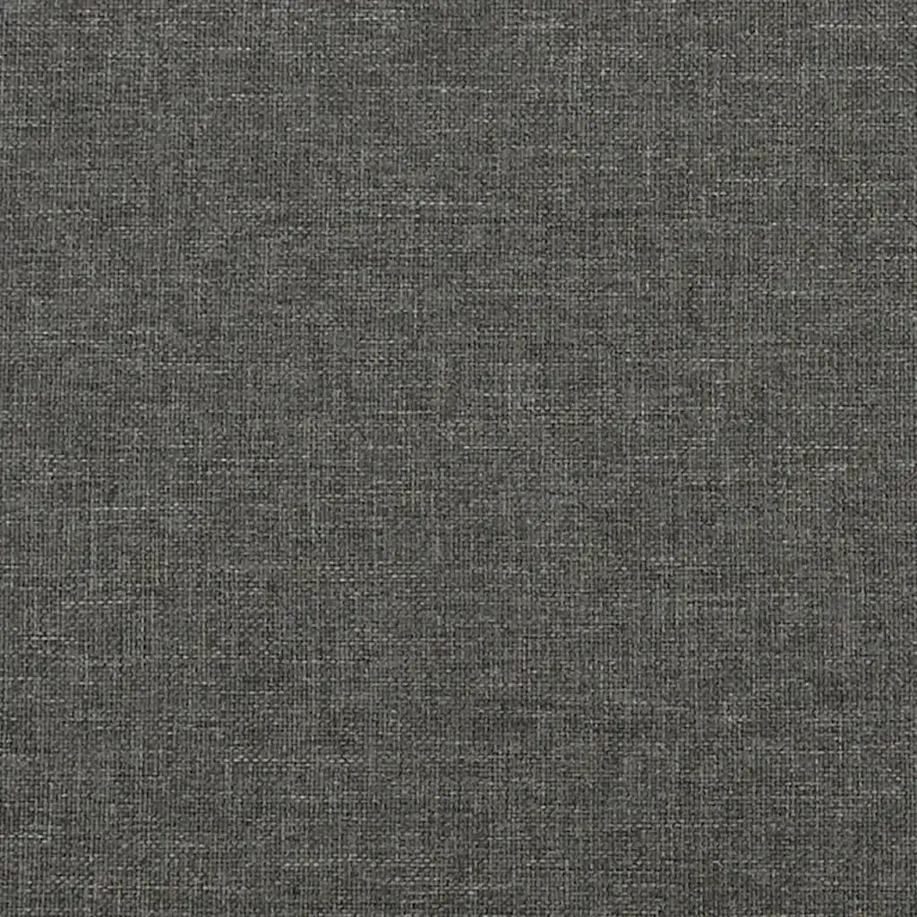 Letto matrimoniale | Letto per adulti | Giroletto senza Materasso Grigio Scuro 120x190 cm in Tessuto