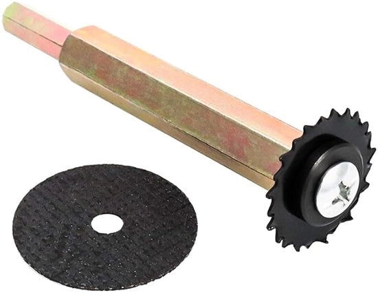 Macchina per Incisioni Interne - Adatta per Tubi PVC/Plastici - Inclusa Lame di Affilatura - Dimensioni 18x9x5 cm - Peso 90 g - Trapano per Tubi