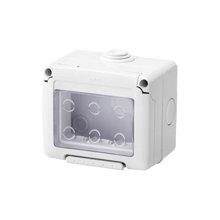 CONTENITORE DA PARETE PER APPARECCHI IP55 'EASY' 1 Posto - EC ELETTROCANALI
