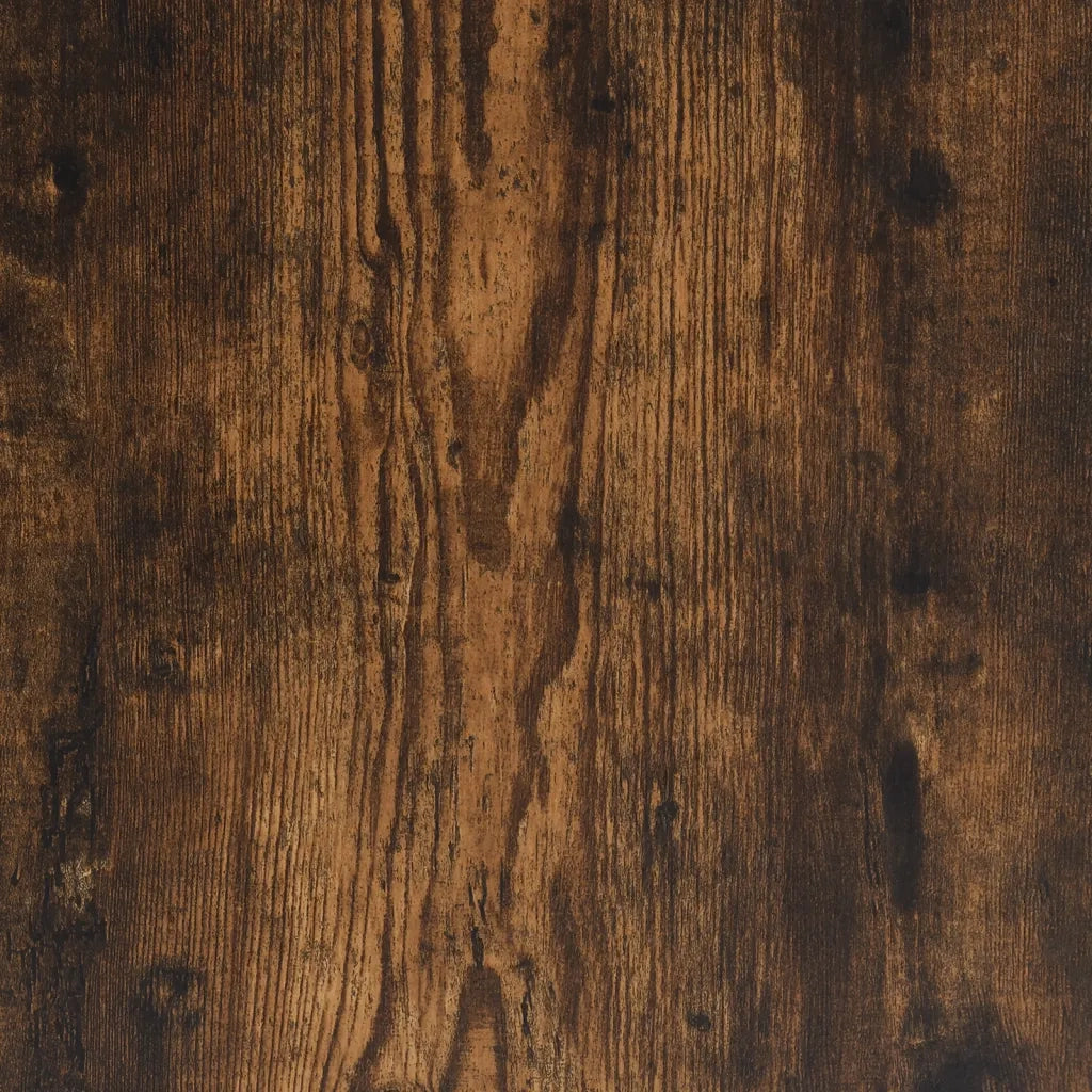 Letto singolo | Letto per adulti | Giroletto con Cassetto Rovere Fumo 100x200 cm Legno Multistrato